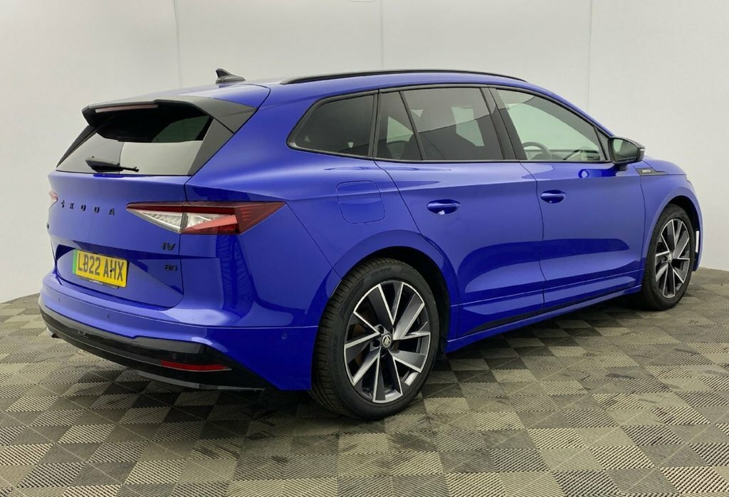 Skoda ENYAQ Suv Blue #3