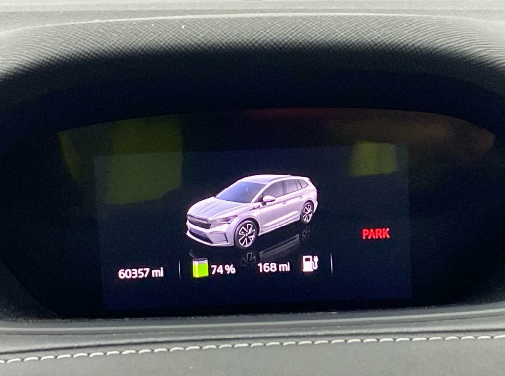 Skoda ENYAQ Suv Blue #6