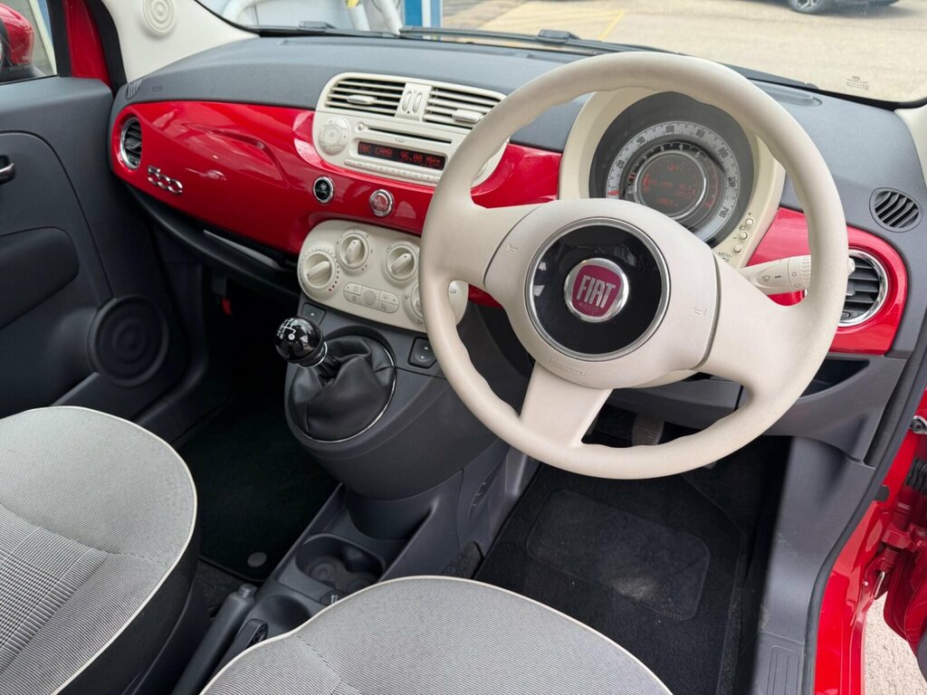 Fiat 500 Hatchback 1.2 500 My17 1.2 69Hp Lounge 2015 Grey #14