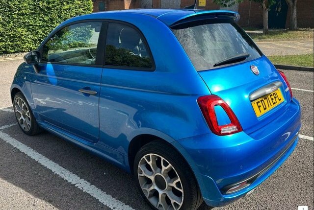 Fiat 500 2022 1.0 Mhev Sport Hatchback Eu Blue #3