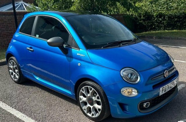 Fiat 500 2022 1.0 Mhev Sport Hatchback Eu Blue