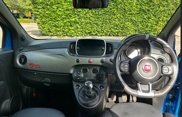 Fiat 500 2022 1.0 Mhev Sport Hatchback Eu Blue #4