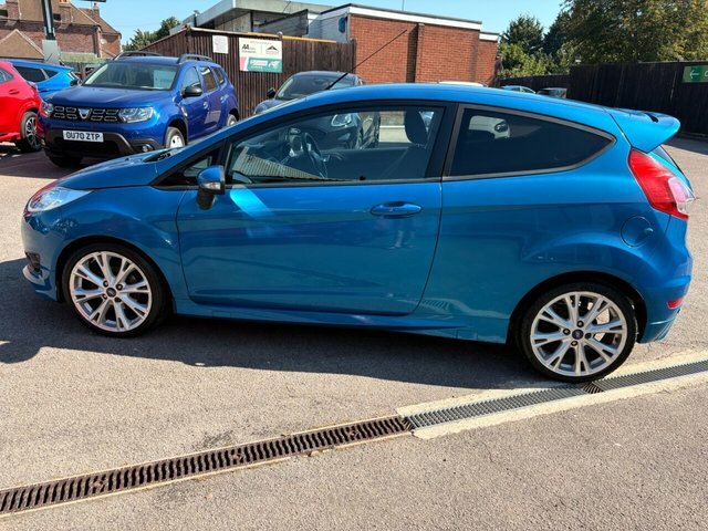 Ford Fiesta 2013 1.0T Ecoboost Zetec S Hatchback Ma Blue #3