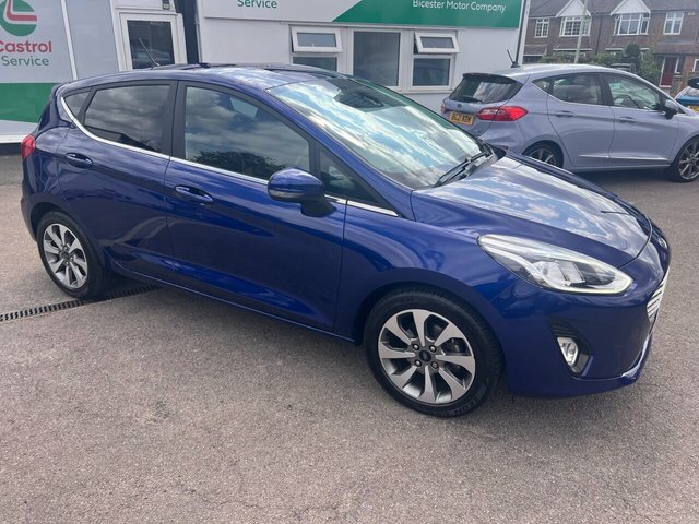 Ford Fiesta 2018 1.0T Ecoboost Zetec Hatchback Manu KU18VRD Blue #3