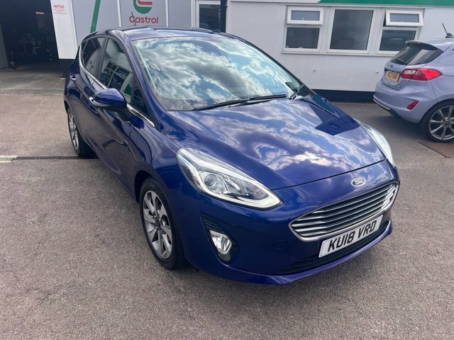 Ford Fiesta 2018 1.0T Ecoboost Zetec Hatchback Manu KU18VRD Blue