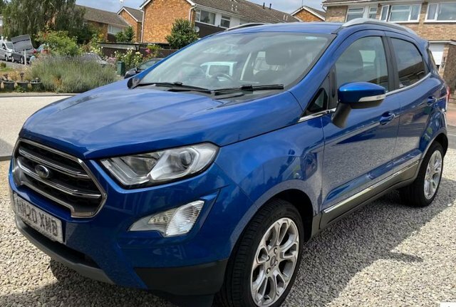 Ford Ecosport 2020 1.0T Ecoboost Gpf Titanium Suv Man Blue #3
