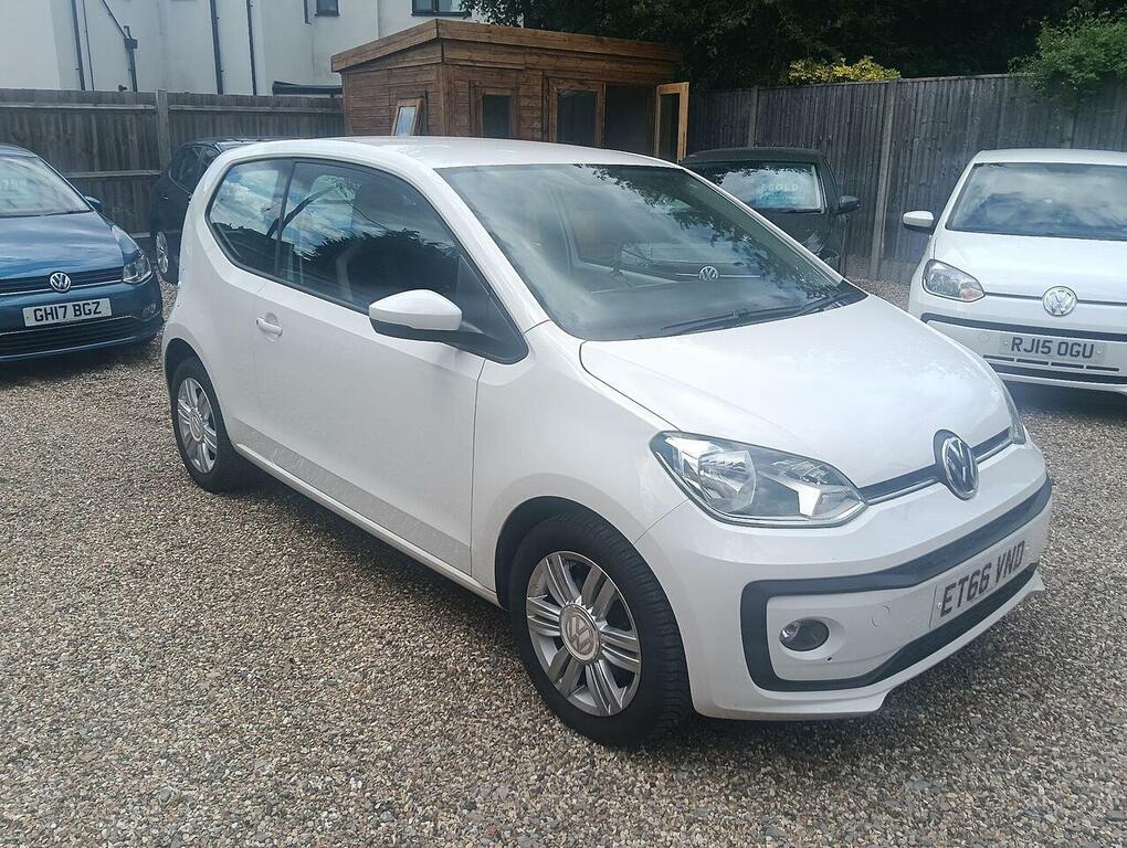 Volkswagen Up 1.0 High Up Hatchback Euro 6 7 White #3