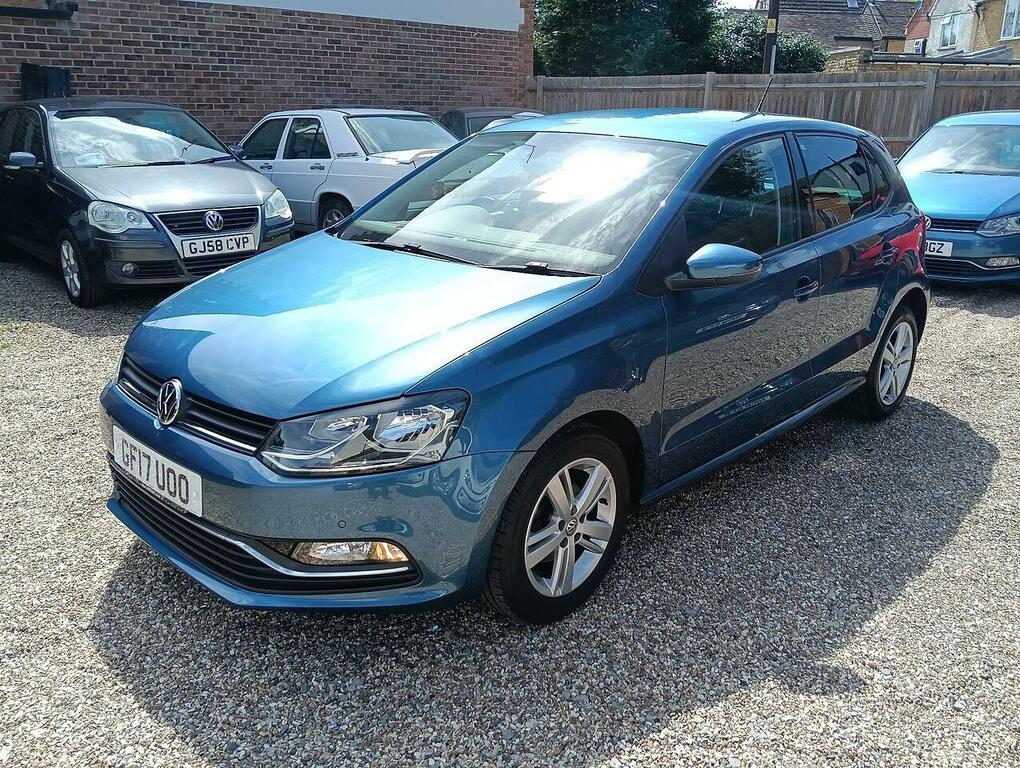 Volkswagen Polo 1.2 Tsi Bluemotion Tech Match Edition Hatchback GF17UOO Blue #6