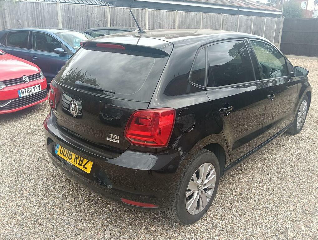Volkswagen Polo Hatchback 1.0 Bluemotion Tech Match 2016 Blue #5