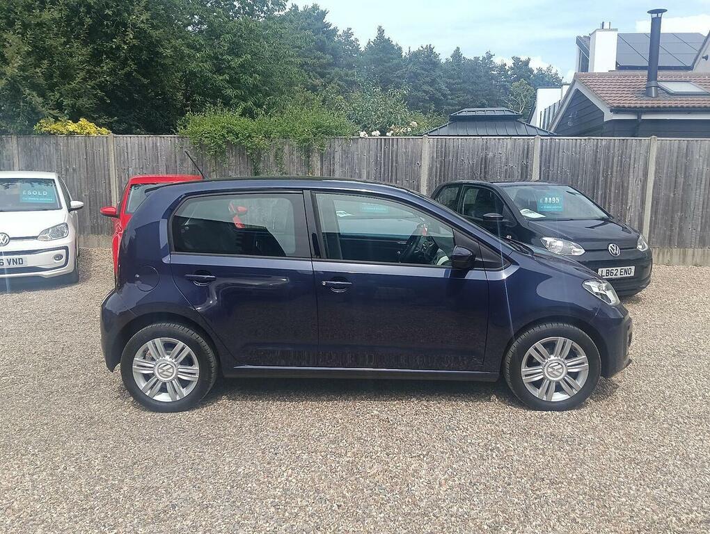 Volkswagen Up 1.0 High Up Hatchback Euro 6 7 Blue #4