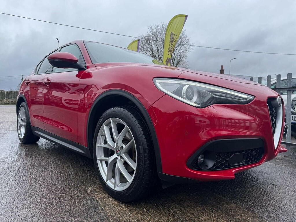 Alfa Romeo Stelvio Suv 2.2 Td Milano Edizione Q4 Awd Euro 6 Ss HX68TLV Red #5