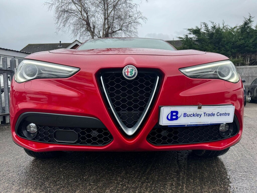 Alfa Romeo Stelvio Suv 2.2 Td Milano Edizione Q4 Awd Euro 6 Ss HX68TLV Red #3