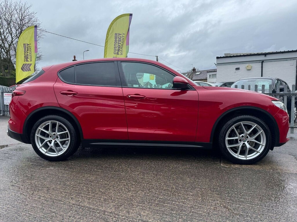 Alfa Romeo Stelvio Suv 2.2 Td Milano Edizione Q4 Awd Euro 6 Ss HX68TLV Red #6