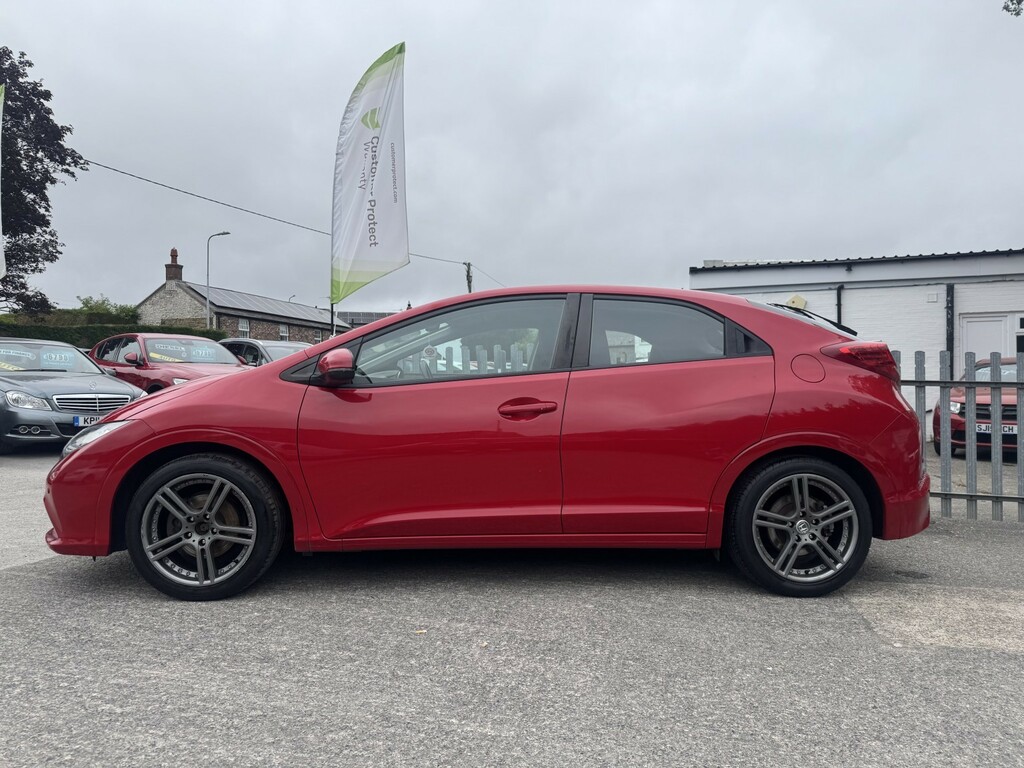 Honda Civic Hatchback 1.8 I-vtec Ti 201313 Red #2