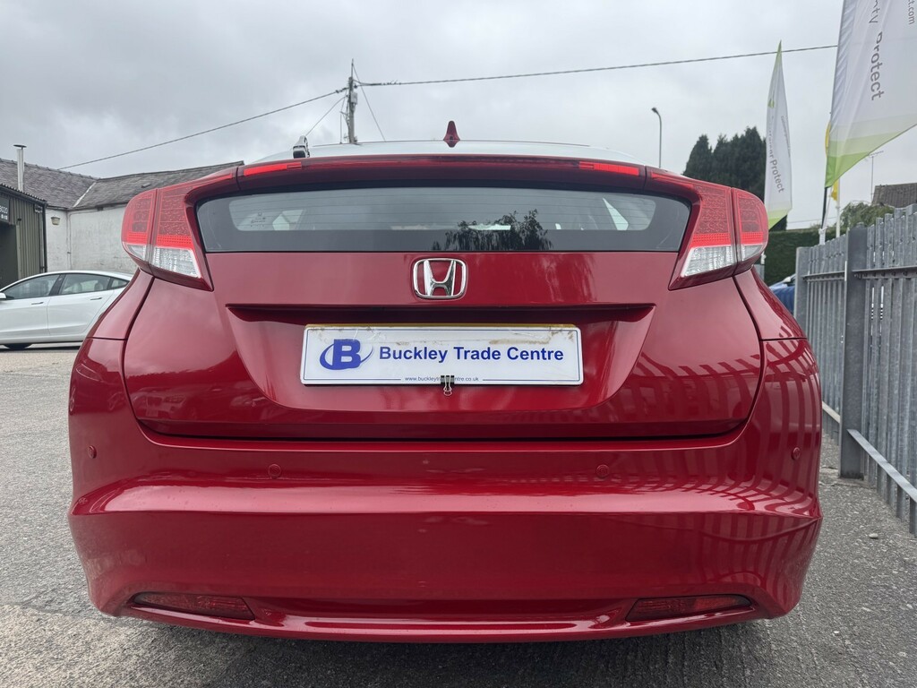 Honda Civic Hatchback 1.8 I-vtec Ti 201313 Red #4
