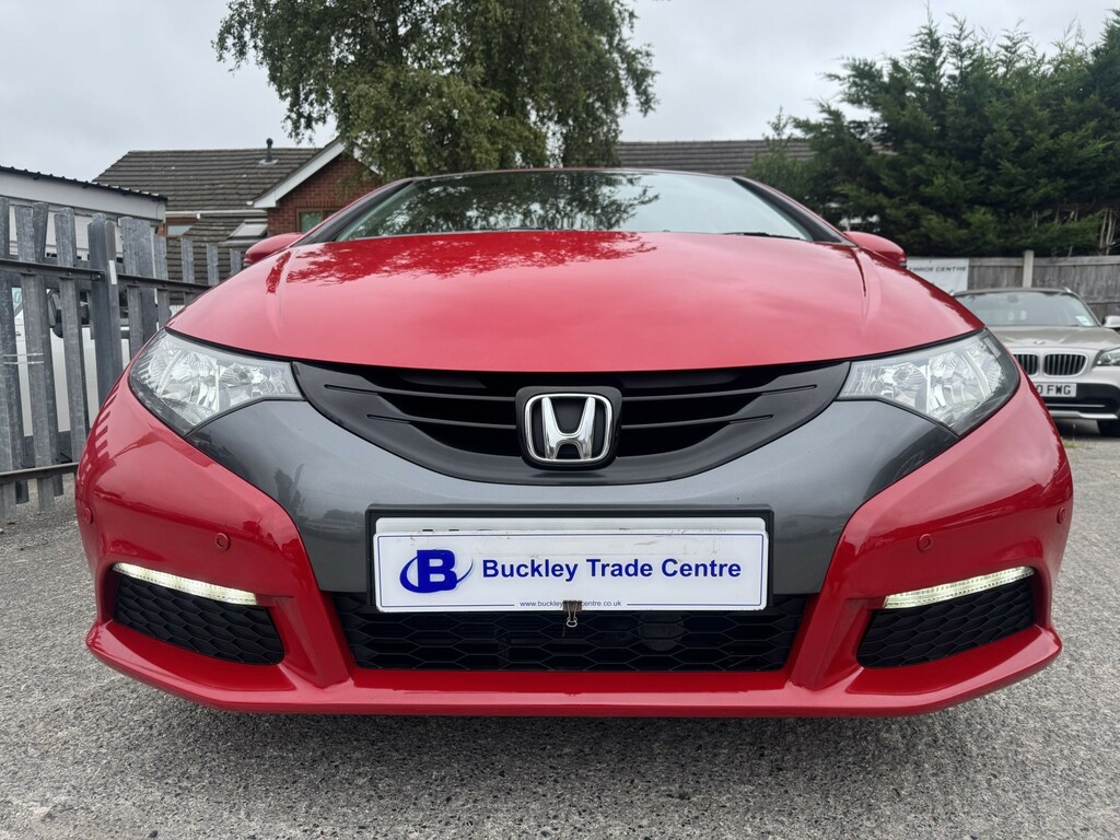 Honda Civic Hatchback 1.8 I-vtec Ti 201313 Red #3