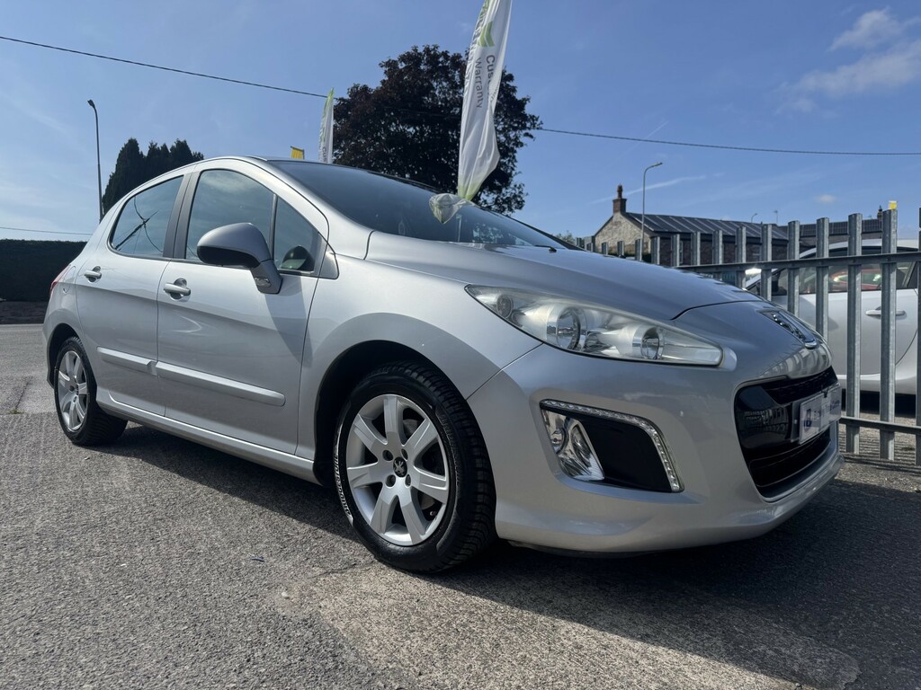 Peugeot 308 Hatchback 1.6 Hdi Active 201363 Silver #5