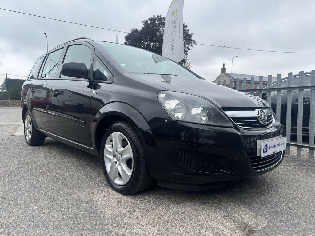 Vauxhall Zafira Mpv 1.6 16V Exclusiv 201313 MA13VRR Black #5