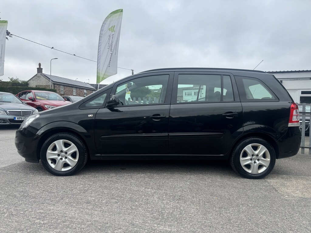Vauxhall Zafira Mpv 1.6 16V Exclusiv 201313 MA13VRR Black #2