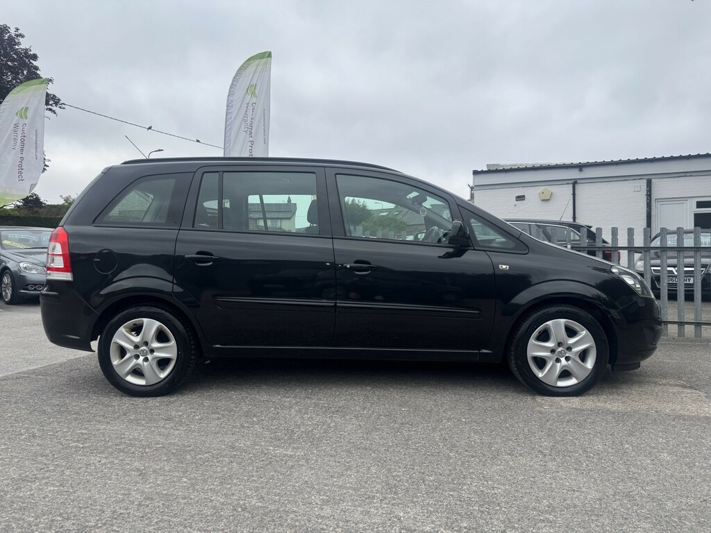 Vauxhall Zafira Mpv 1.6 16V Exclusiv 201313 MA13VRR Black #6