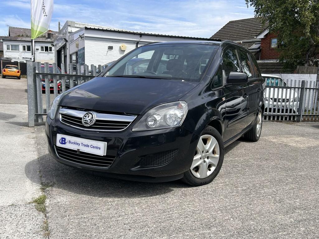 Vauxhall Zafira Mpv 1.6 16V Exclusiv 201313 Black