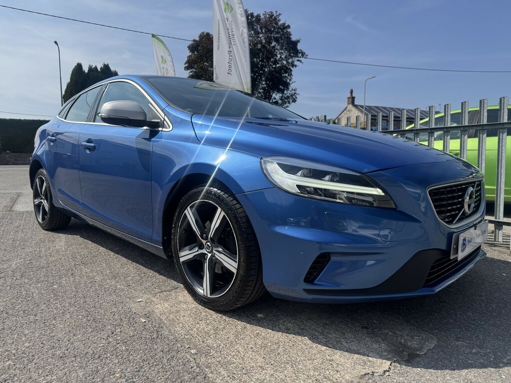 Volvo V40 Hatchback 2.0 R-design D2 201717 Blue #5