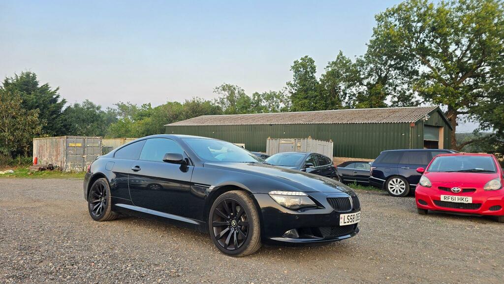 BMW 6 Series Sport Black #5