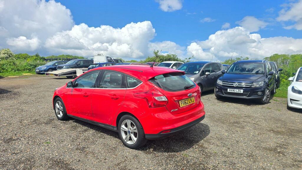 Ford Focus 1.6 Zetec Euro 5 White #4