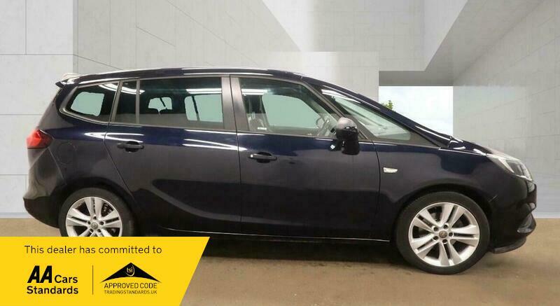 Vauxhall Zafira 1.4I Turbo Sri Nav Blue #4