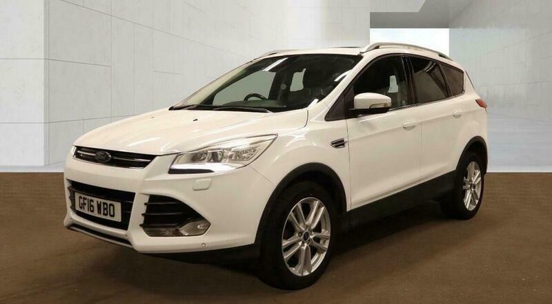 Ford Kuga 2.0 Tdci Titanium X GF16WBO White #2