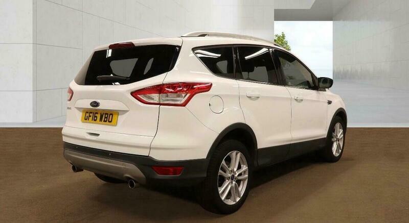 Ford Kuga 2.0 Tdci Titanium X GF16WBO White #4