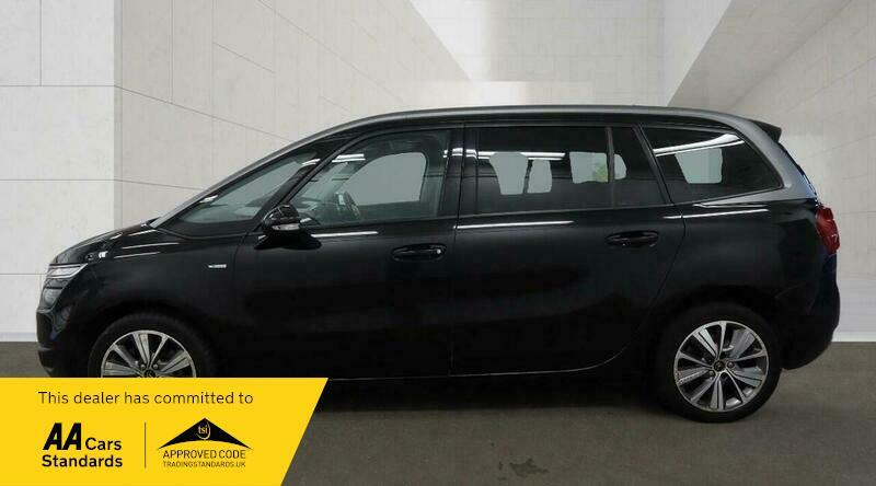 Citroen C4 Picasso 1.6 Bluehdi Exclusive Eat6 Black #6