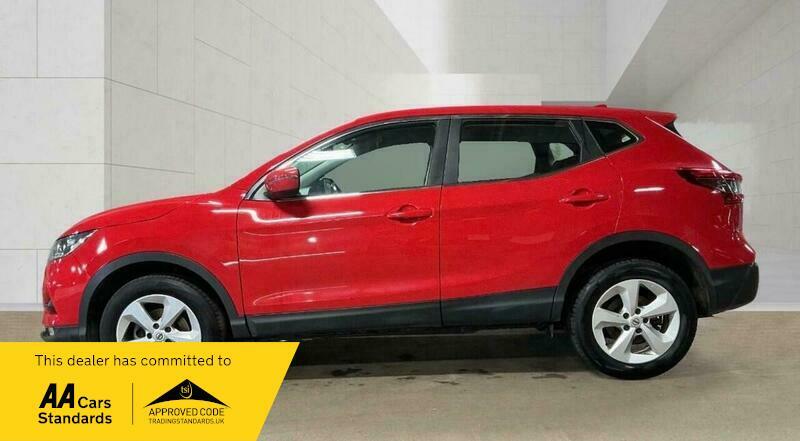 Nissan Qashqai 1.5 Dci Acenta Premium WU69KWK Red #6