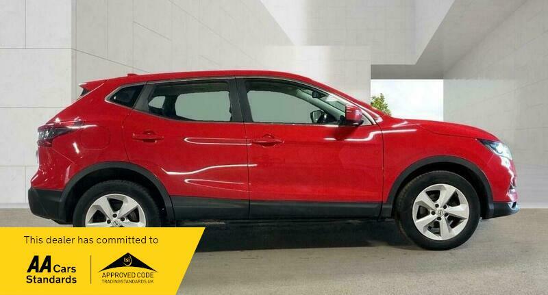 Nissan Qashqai 1.5 Dci Acenta Premium WU69KWK Red #5