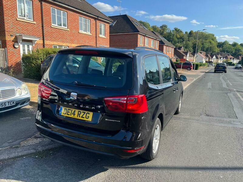 Seat Alhambra 2.0 Tdi Cr Se Black #10