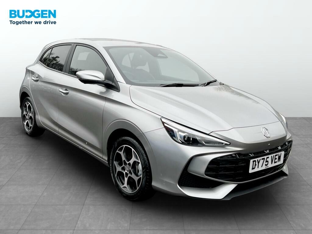 MG MG3 1.5 Hybrid Trophy Euro 6 Ss DY75VEW Silver
