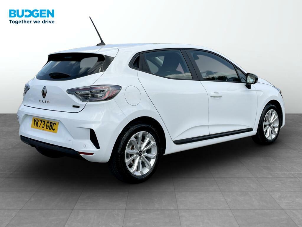 Renault Clio 1.6 E-tech Evolution Euro 6 Ss YK73GBC White #6