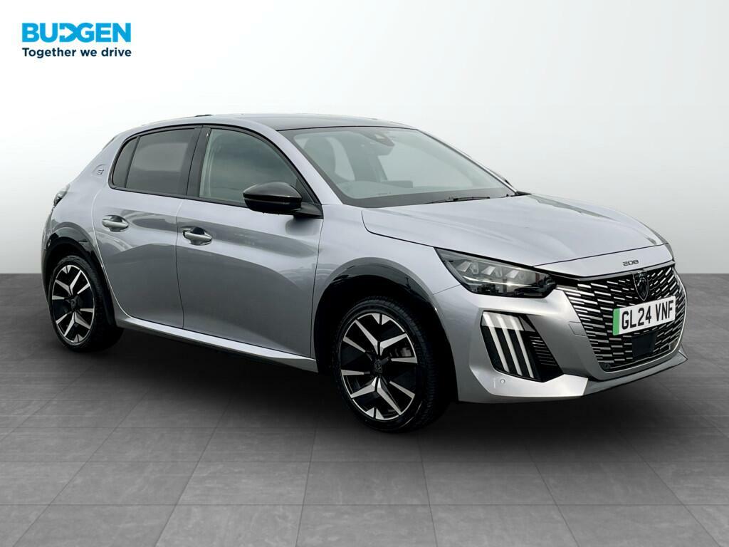 Peugeot e-208 51Kwh Gt 7.4Kw Charger Grey