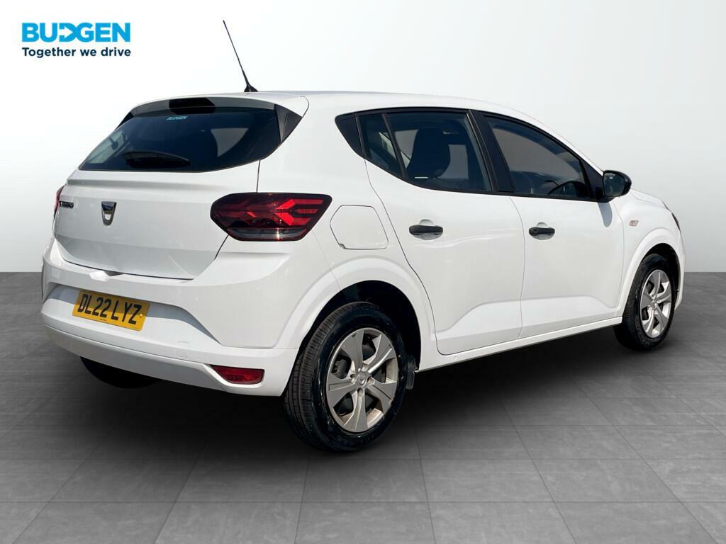 Dacia Sandero 1.0 Sce Essential Euro 6 Ss DL22LYZ White #6