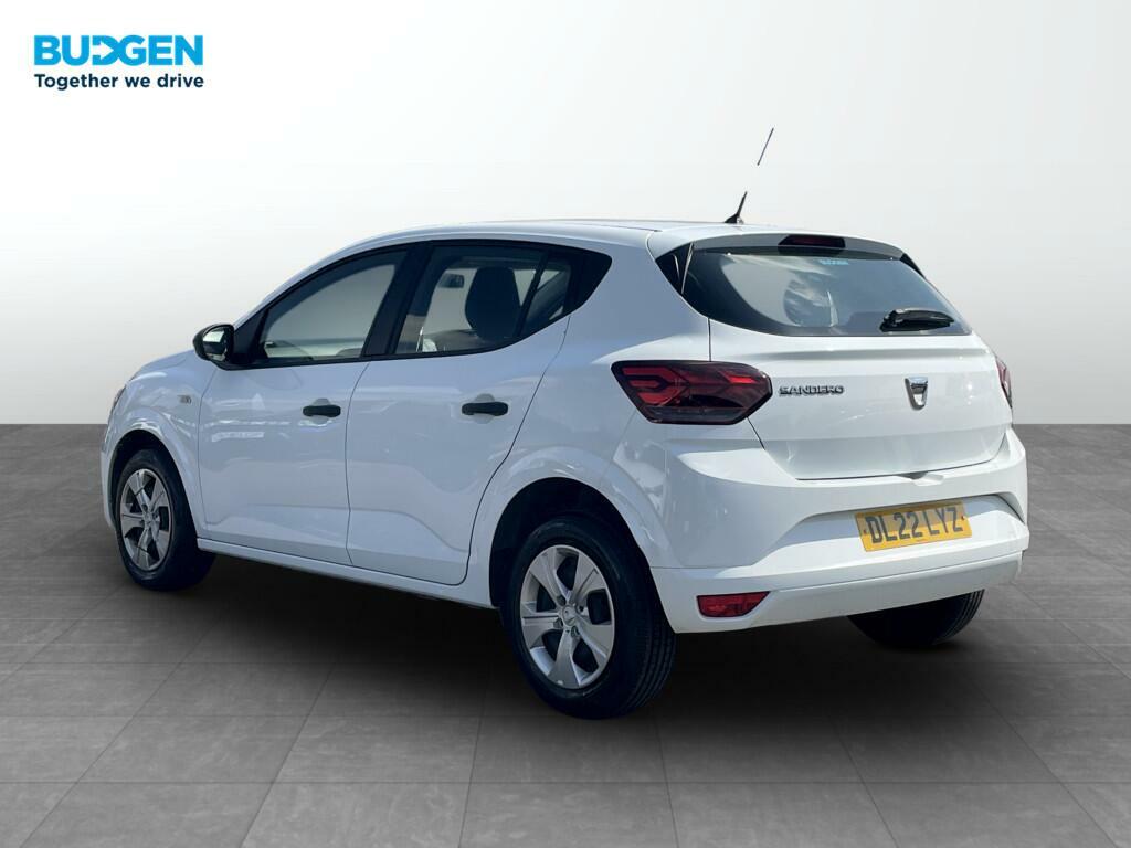 Dacia Sandero 1.0 Sce Essential Euro 6 Ss DL22LYZ White #4