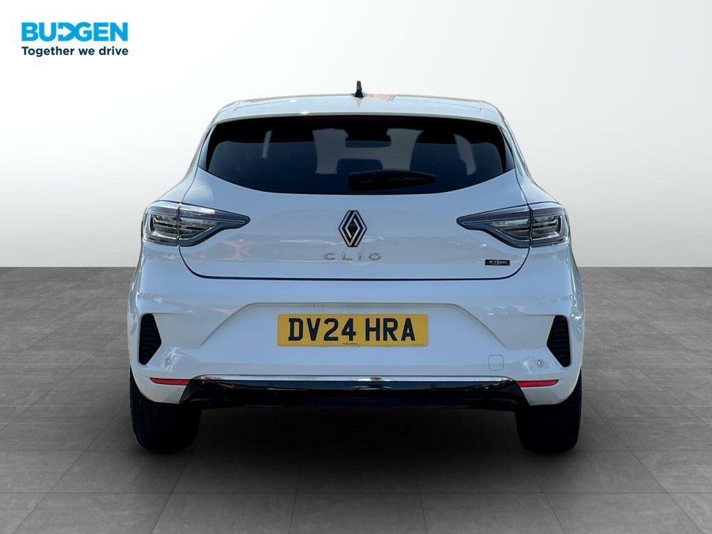 Renault Clio 1.6 E-tech Techno Euro 6 Ss DV24HRA White #5