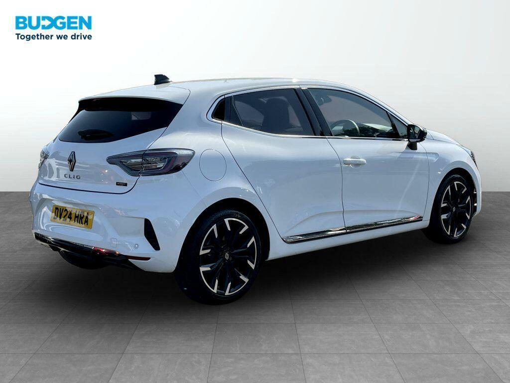 Renault Clio 1.6 E-tech Techno Euro 6 Ss DV24HRA White #6