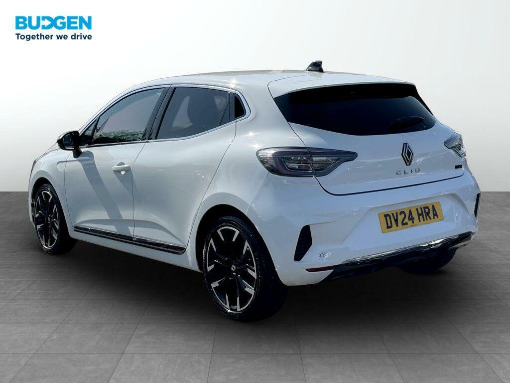 Renault Clio 1.6 E-tech Techno Euro 6 Ss DV24HRA White #4