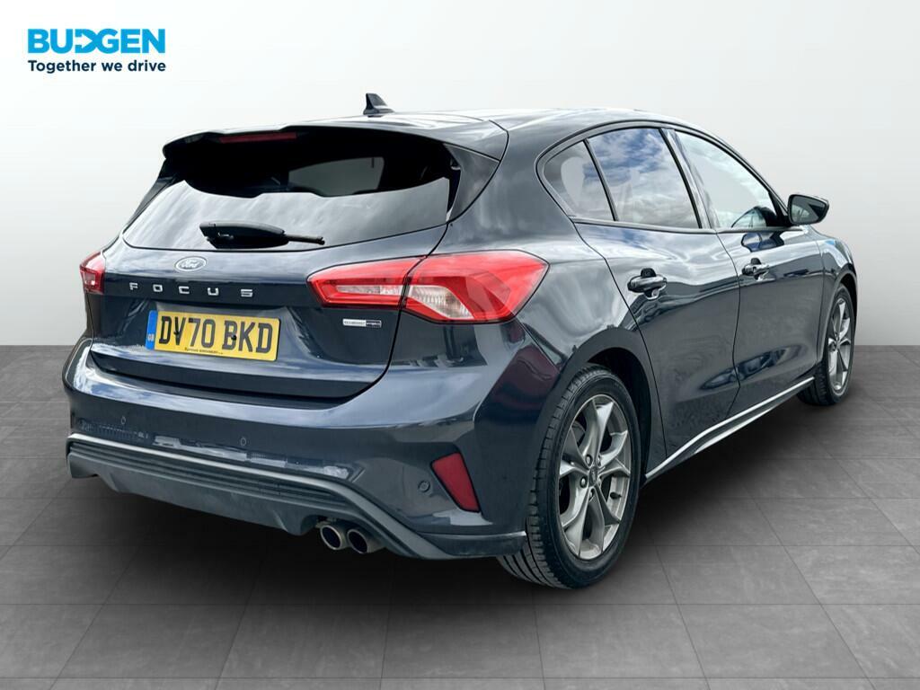 Ford Focus 1.0T Ecoboost Mhev St-line Edition Euro 6 Ss DV70BKD Blue #4