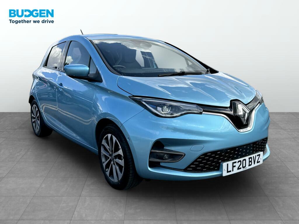 Renault Zoe R135 52Kwh Gt Line I, Rapid Charge Blue