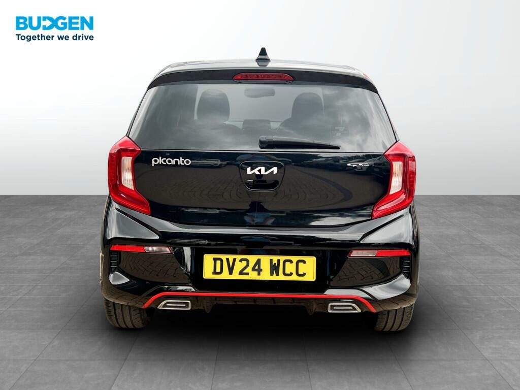 Kia Picanto 1.0 Dpi Gt-line Euro 6 Ss Black #5