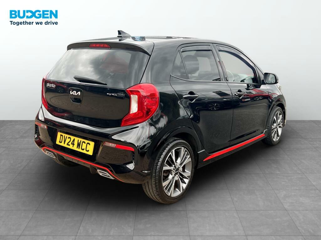 Kia Picanto 1.0 Dpi Gt-line Euro 6 Ss Black #6