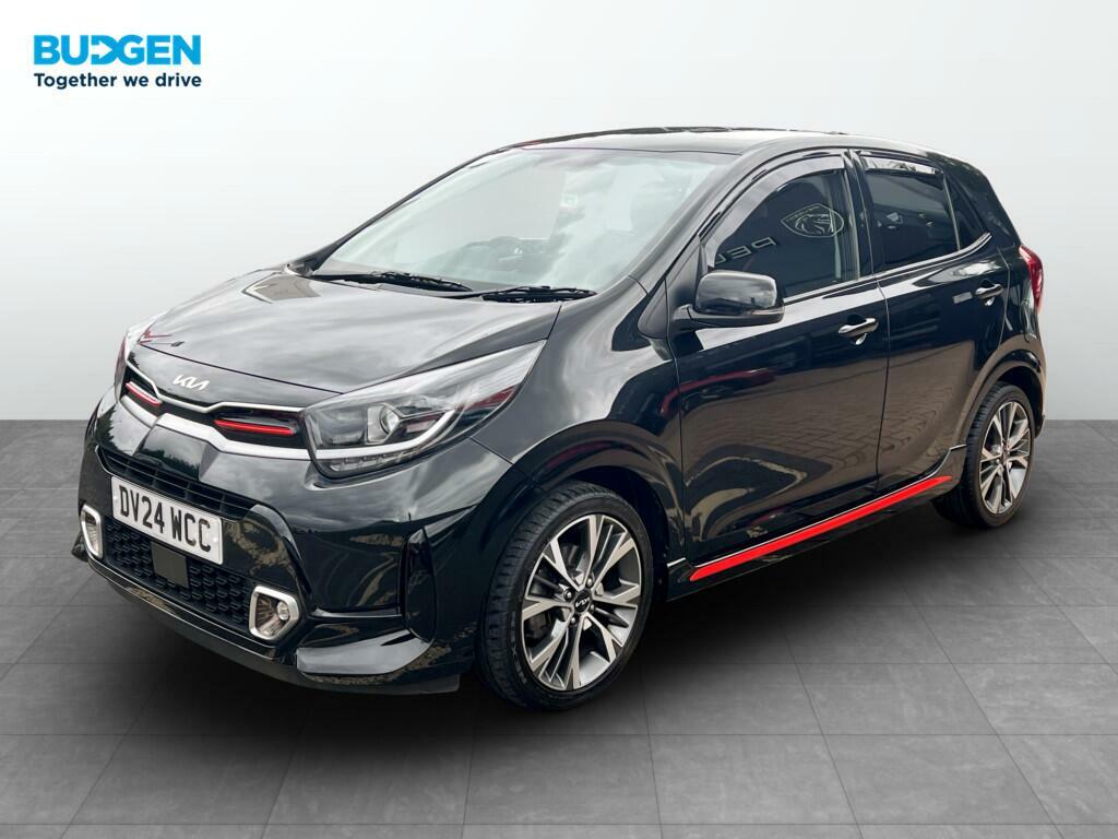 Kia Picanto 1.0 Dpi Gt-line Euro 6 Ss Black #3