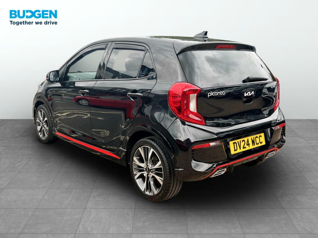 Kia Picanto 1.0 Dpi Gt-line Euro 6 Ss Black #4
