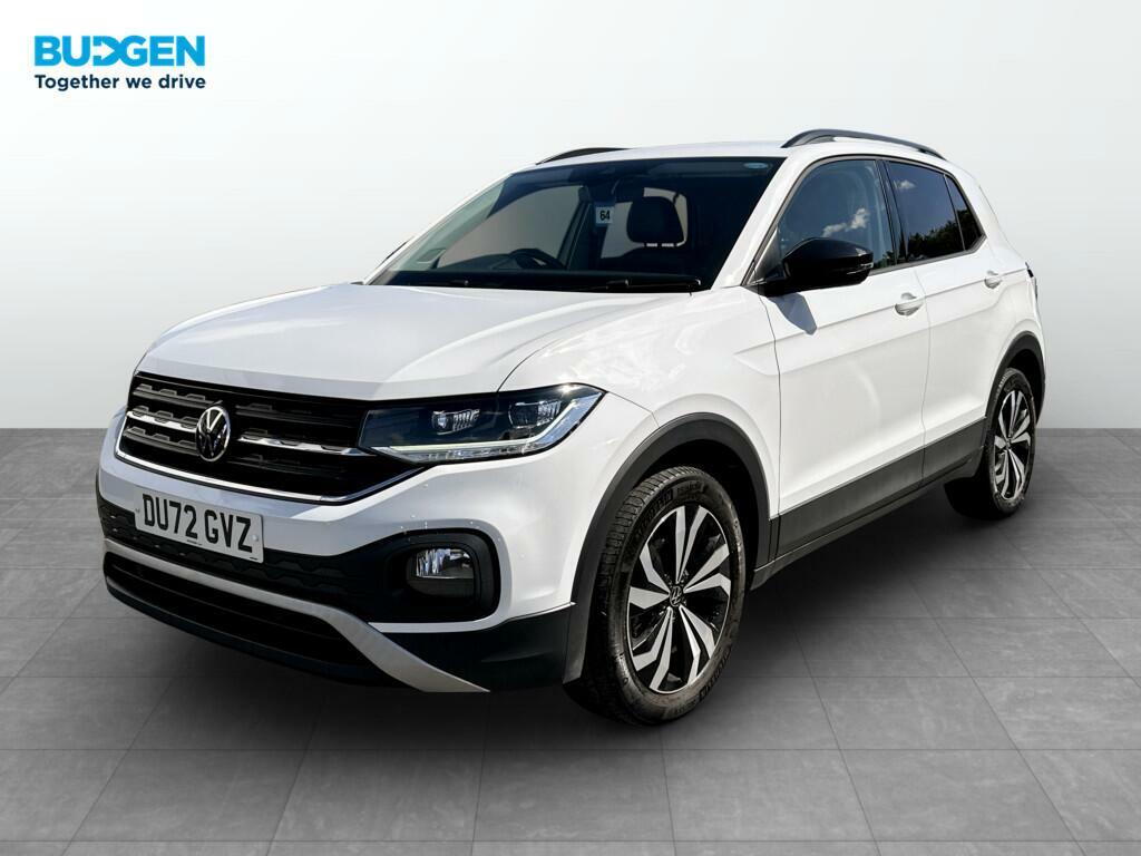 Volkswagen T-Cross 1.0 Tsi Black Edition Euro 6 Ss White #2